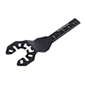 Miniatyrbillede 2 af 2: 10 stk. 10 mm lige savklinger Universal oscillerende multiværktøjsblad til træ metal