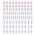 Miniatyrbillede 1 af 5: 90 stk. Neglekunst Aurora Rhinestones Multi Form Mix Neglekrystal Håndværk Skinnende DIY Neglekunst Design