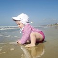 Miniatyrbilde 4 av 8: Baby Snap gjenbrukbar badebleie for gutter eller jenter