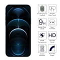 Miniatyrbillede 3 af 5: 3-delt skærmbeskyttelse og hærdet film til iPhone 12/12 Pro