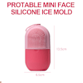 Miniatyrbilde 2 av 7: Gjenbrukbar kubeformet silikonform for isrull med børste for ansikts kald terapi ansiktsmassasje rulle (flerfarget)