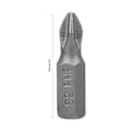 Miniatyrbilde 1 av 2: 10 stk PH2 Magnetiske Anti-Skli Bits Krysshode Hex Skaft Elektrisk Skrutrekker Bits (25mm)
