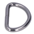 Miniatyrbild 4 av 8: 20 st D-ringar 4x38x23mm Stark Konstruktion Bred Användning Elegant Utseende DIY Hantverk för Väskor Plånböcker Armband Vapen Färg