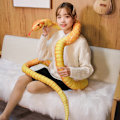 Miniatyrbillede 3 af 5: 200cm Simuleret Fyldt Python Børnelegetøj Plysdyr Slange Legetøj Hjemmedekoration Gave til Børn og Venner