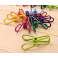Miniatyrbild 2 av 8: Diverse Chip Bag Clips Utility Pack om 30 - PVC 2 tums belagd färgglad försegling för att försegla mat - pappershållare, klädselklämma för att hänga tvätt,