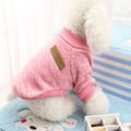 Miniatyrbillede 6 af 7: Hundetøj til kæledyr - Blød, tyk og varm sweater til hvalpe og hunde - Vintertrøje til hunde