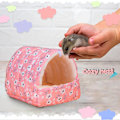 Miniatyrbilde 5 av 5: Varmt Bed Hus Bomullsreir for Hamster Rotte Gerbil Piggsvin