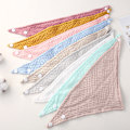 Pikkukuva 5 / 5: Vauvan liinat 10 kpl, vauvan bandana-liinat, puuvillaa, unisex-pojille ja -tytöille, 10 väriä, hampaiden leikkaamiseen ja sylkeilyyn