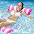Miniatyrbillede 5 af 5: Hængekøje Oppustelig Pool Flydelegeme, Pool Flydelegeme Lounger, Swimming Pool Flydelegeme Stol, Multifunktionel Pool Hængekøje