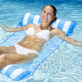 Miniatyrbilde 3 av 5: Hengekøye Oppblåsbar Pool Float, Pool Float Lounger, Svømmebasseng Float Stol, Multibruk Pool Hengekøye