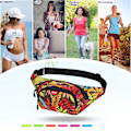 Miniatyrbild 5 av 5: Midjeväsk Running Vandring Cykling Sport Casual Utomhus Resa Crossbody Ryggsäck för Män & Kvinnor