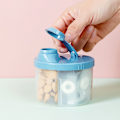 Miniatyrbilde 4 av 5: Melkepulverdispenser Lett og Praktisk for Babymating for Generell Bruk for Reiser