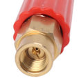 Miniatyrbillede 5 af 8: Messing Slange Dysesæt Justerbar Twist Slange Dysesæt Heavy Duty Have Roterende Slange Dysesæt Trykvasker Dysesæt 1/4 Skrueforbindelse