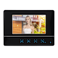 Miniatyrbild 1 av 8: Trådbunden Dörrklocka 7 tum TFT Monitor Intercom Kamera Videodörrtelefon Access Control System 100-240VAU-kontakt
