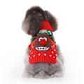 Miniatyrbild 7 av 7: Hund Jultröjor Husdjur Vinter Stickat Kläder Jul Kläder Klassiska Varma Rockar Tröja för Valp