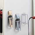 Miniatyrbild 4 av 5: 2-pack väggmonterad hårtrimmerhållare, förvaringställ för elektriska hårklippare för frisörverktyg