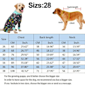 Miniatyrbild 2 av 5: Hundpyjamas Jumpsuit, Lätt Hund Pjs Kläder Kläder Onesies, Skjorta för Stora Hundar Efter Operation