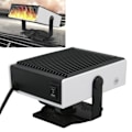 Miniatyrbillede 1 af 8: 150W Bærbar Bilsvarmer Defroster Defogger Opvarmning Køling 2 Tilstande 180 Grader Rotérbar til Bil Hjem 24V