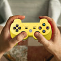 Pikkukuva 3 / 4: PS3 Bluetooth langaton tärinäohjain ps3 peli langaton ohjain yellow