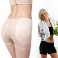 Miniatyrbild 1 av 8: Höftlyftande Padded Enhancer för Kvinnor Sömlös Plump Crotch Stretchig Andningsbar Butt Padded Underkläder Hudfärg M