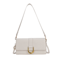 Miniatyrbillede 1 af 5: Mode kunstig læder skuldertaske underarms taske kvinders baguette taske crossbody taske