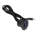 Pikkukuva 5 / 8: 5V USB-latauspistoke pistorasiaan 2,5 m / 8,2 jalkaa virtajohdolla
