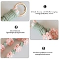 Miniatyrbillede 3 af 5: Blød håndledsrem nøglering snor Håndlavede snore til nøgler Søde blomster håndleds nøgleringe Armbåndsholder Kvinder