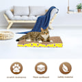 Miniatyrbild 4 av 7: Katt Repbräda Kartong Katt Repdyna med Premium Reptexturer Design Hållbar Katt Repdyna Vändbar