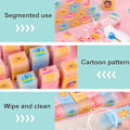 Miniatyrbillede 3 af 5: Frugt Blyantsviskelæder, sødt rektangulært viskelæder Kawaii viskelæder til børn og studerende
