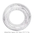 Miniatyrbild 1 av 2: Uppblåsbar Badring för Vuxna, Vikbar, Söt, Transparent, Rund Form