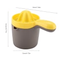 Miniatyrbillede 1 af 2: Citronpresser Orange Manuel Hånd Juicer Citrus Citron Lime Presser Låg Rotation Reamer
