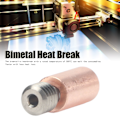 Miniatyrbild 4 av 8: 5 st Bimetal Heat Break Ti Legering Koppar Heatbreak Ersättning för Prusa I3 MK3 MK3S 3D-skrivare Slät