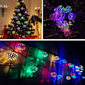 Miniatyrbild 4 av 7: Solar String Lights - Flerfärgad Marockansk Lights String 20 LED Globe String Lights 15ft Solar Decor Lights Utomhusdekoration för uteplats bakgård