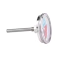 Miniatyrbillede 1 af 2: Rustfrit Stål 100-475℉ BBQ Grill Ryger Termometer Temperaturmåler Tester Monitor