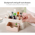 Miniatyrbillede 3 af 5: Kontor makeup-arrangør med kosmetikkskuffe - kontorartikler opbevaringsboks - soveværelse, badeværelse, kontor
