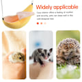 Miniatyrbilde 7 av 7: Hamster Seng Hus Hengekøye Smådyr Varmt Seng Hus Bur Rede Hamster Tilbehør for Sukkersklie Hamster Småfugl Kjæledyr