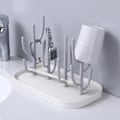 Miniatyrbillede 3 af 5: Pladsbesparende bordplade til tørring af babyflasker, tørrestativ til babyflasketilbehør