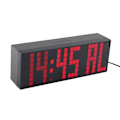 Miniatyrbillede 3 af 8: Digital LED Skrivebordsvækkeur med Snooze-funktion, Timer, Termometer og Fjernbetjening