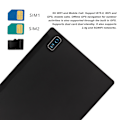 Miniatyrbild 6 av 8: 10,1 Tums Platta 8 GB RAM 256 GB ROM 1080x1920 MT6753 Octa Core 5G WiFi Platta för Android 10 100‑240V EU-kontakt