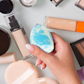Miniatyrbilde 5 av 5: 3 stk Løspudderpuf, Myk Ansiktspuf Sminkeverktøy Svamp for Foundation, Concealer