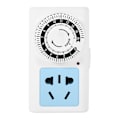 Miniatyrbilde 2 av 3: 15 Timer med Elektrisk Mekanisk Plugg, Energibesparende Nedtelling, Stikkontakt for Hjemmet