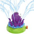 Miniatyrbild 7 av 8: Sprinkler- och bubbelmaskinleksak 2 i 1 Roterande vattenspray Automatisk bubbelblåsare för barn för gräsmatta bakgård