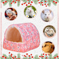 Miniatyrbilde 4 av 5: Varmt Bed Hus Bomullsreir for Hamster Rotte Gerbil Piggsvin