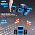 Miniatyrbilde 7 av 8: Robotleketøy DIY Montering Programmerbar Barn Utdanningsrobotleketøy Gave Fjernkontrolltype