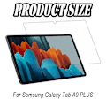 Pikkukuva 5 / 5: Tablettikalvo - HD kirkas [paljas siru] - Näytönsuoja Galaxy Tab A9+ 11\" -laitteelle, läpinäkyvä