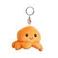 Random Colors 2-pack Creative Cute Flip-Face Octopus Keychain Plush Pendant Doll Plush Toy Bag Pendant