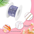 Pikkukuva 3 / 5: 10 Jaardia Rhinestone-ketjukoristetta, Rhinestone-ketju käsitöihin, ompeluun, DIY-projekteihin, koruihin, häihin ja koristeluun