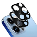 Pikkukuva 1 / 5: [2-Pakkaus] iPhone 12 Pro Max Linssisuoja Karkaistua Lasia - Musta