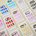 Miniatyrbild 4 av 5: 24-pack Magic Mirror Powder Wear Naglar, Medium Längd Spik Falska Naglar Full Coverage, Akryl Falska Naglar för Händer, Sommar Nagelkonst Ljus Färg