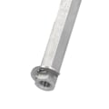 Miniatyrbilde 5 av 8: 5 stk Lange Stangmutter Hex Kobling Hunnlig Gjenget Rett Stang Rustfritt Stål for Gobilda Dia 8mm4106‑4008‑0800